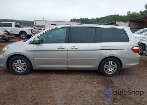 2007 Honda Odyssey Ex-L z USA, uszkodzony, nr VIN 5FNRL38667B451440